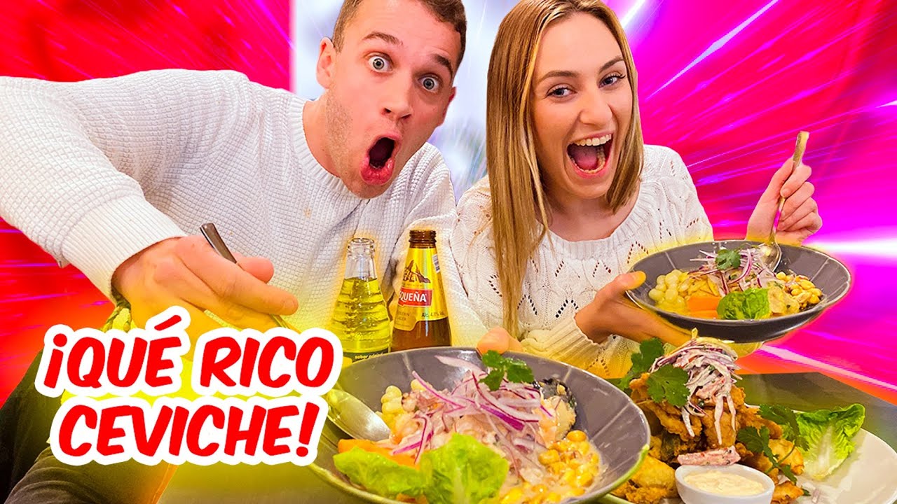 ¡MI PRIMA PRUEBA los MEJORES CEVICHES del PERÚ!