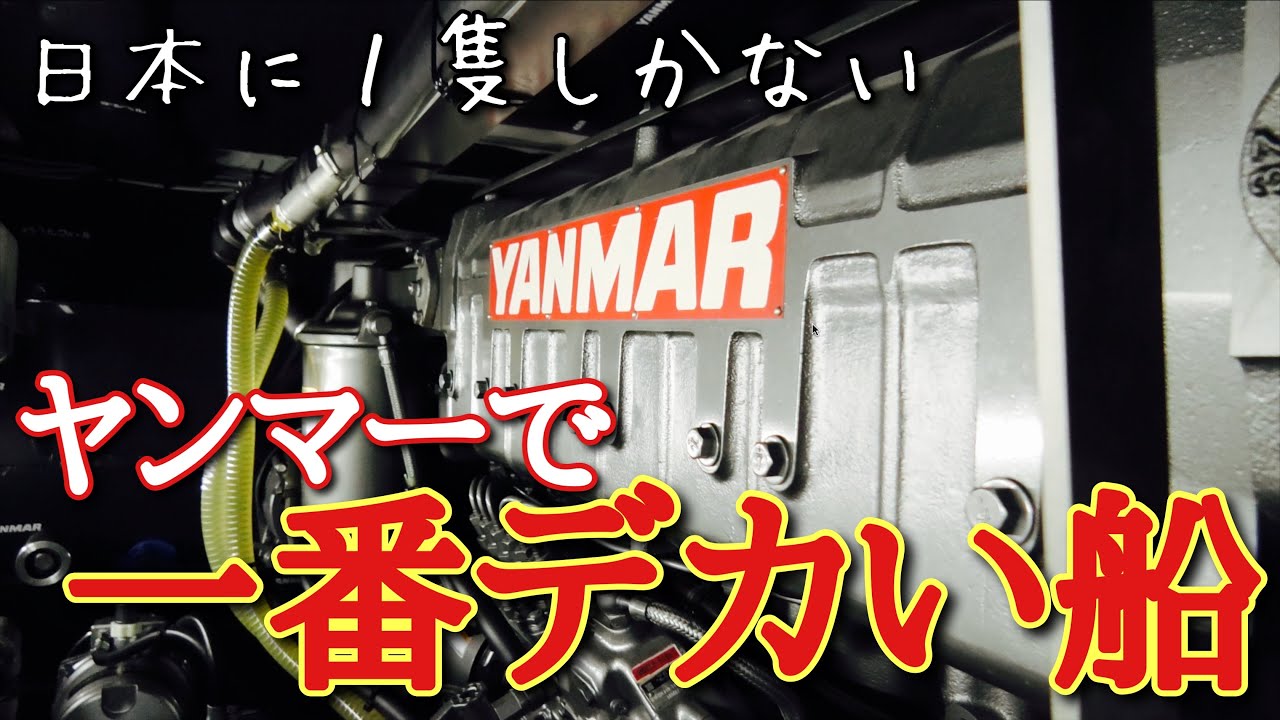唯一無二のヤンマーラインナップ最大船。オリジナル艤装盛りだくさん。【DA55VⅡ】【前編】