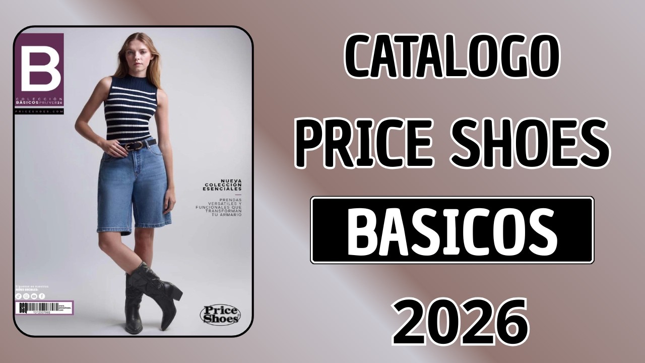 📢 ¡NUEVO CATÁLOGO PRICESHOES BÁSICOS PRIMAVERA/VERANO 26! 📢Lo más vendido, lo más buscado