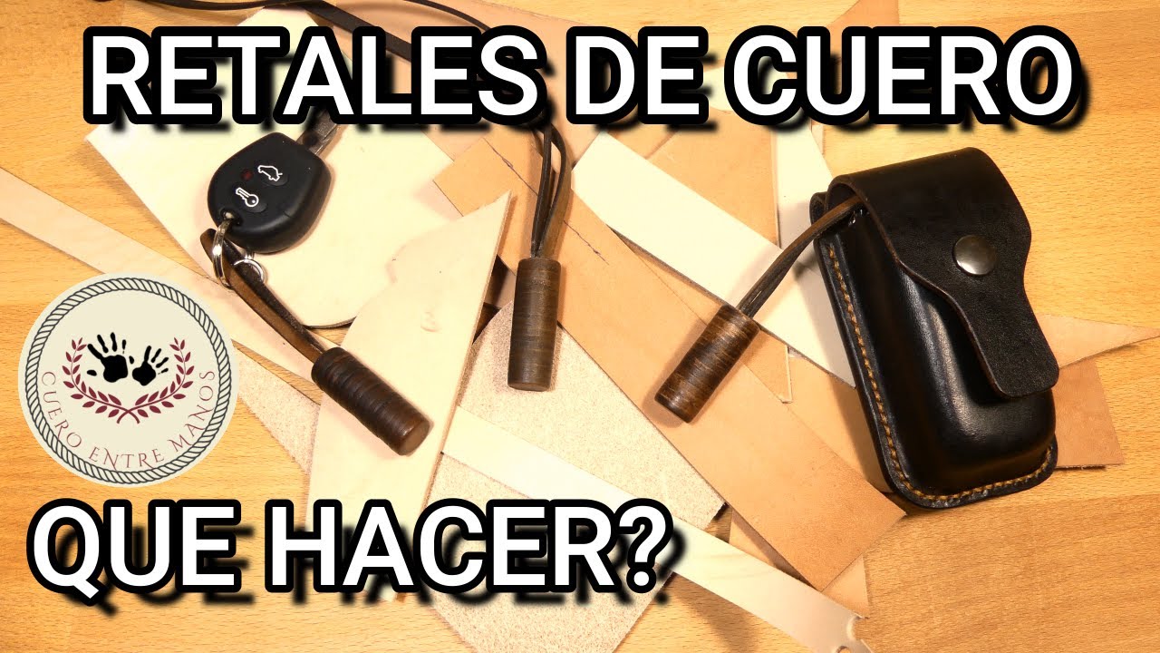 📌QUE HACER CON LOS RETALES? de (CUERO)👌