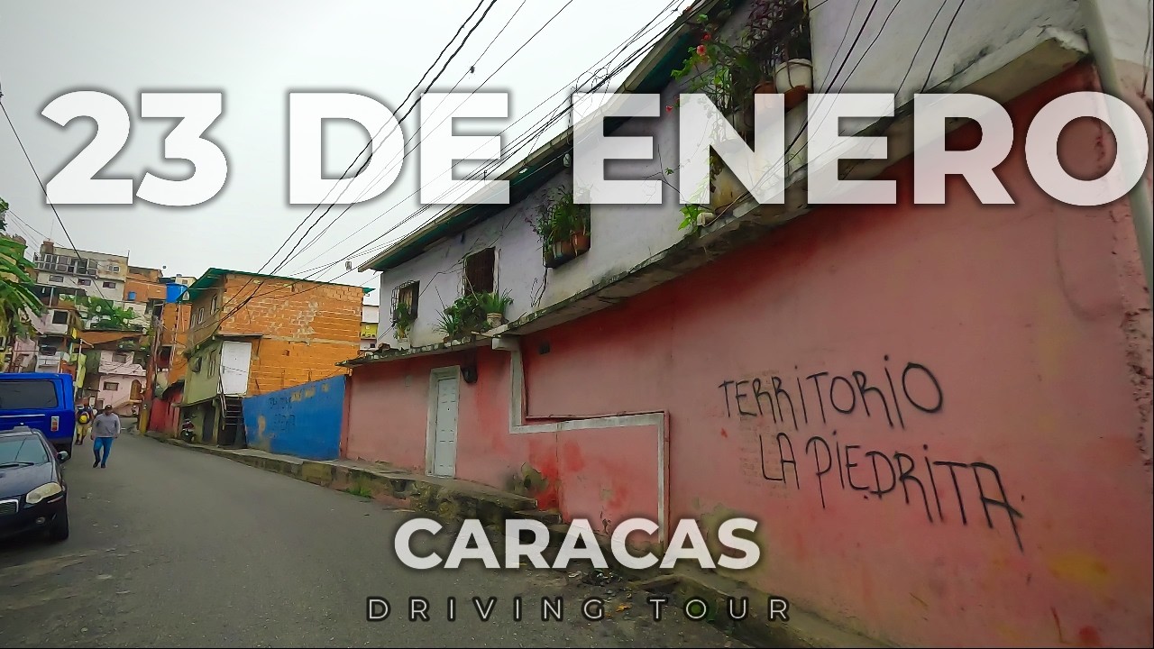 CARACAS: Ruta en auto por la Icónica Parroquia 23 de Enero | DRIVING TOUR | VENEZUELA | 4K | 2025 🇻🇪