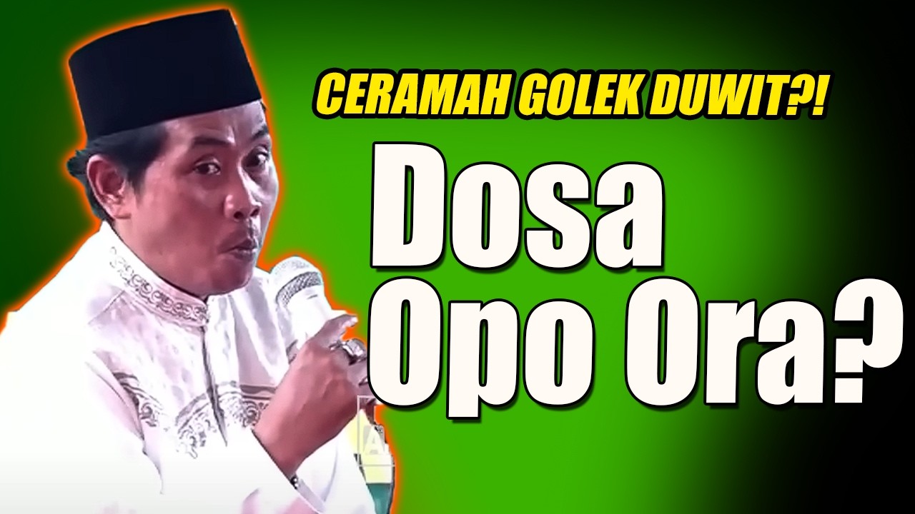 Kyai Ceramah Kok Golek Duwit? Ini Jawaban Tegas KH Anwar Zahid