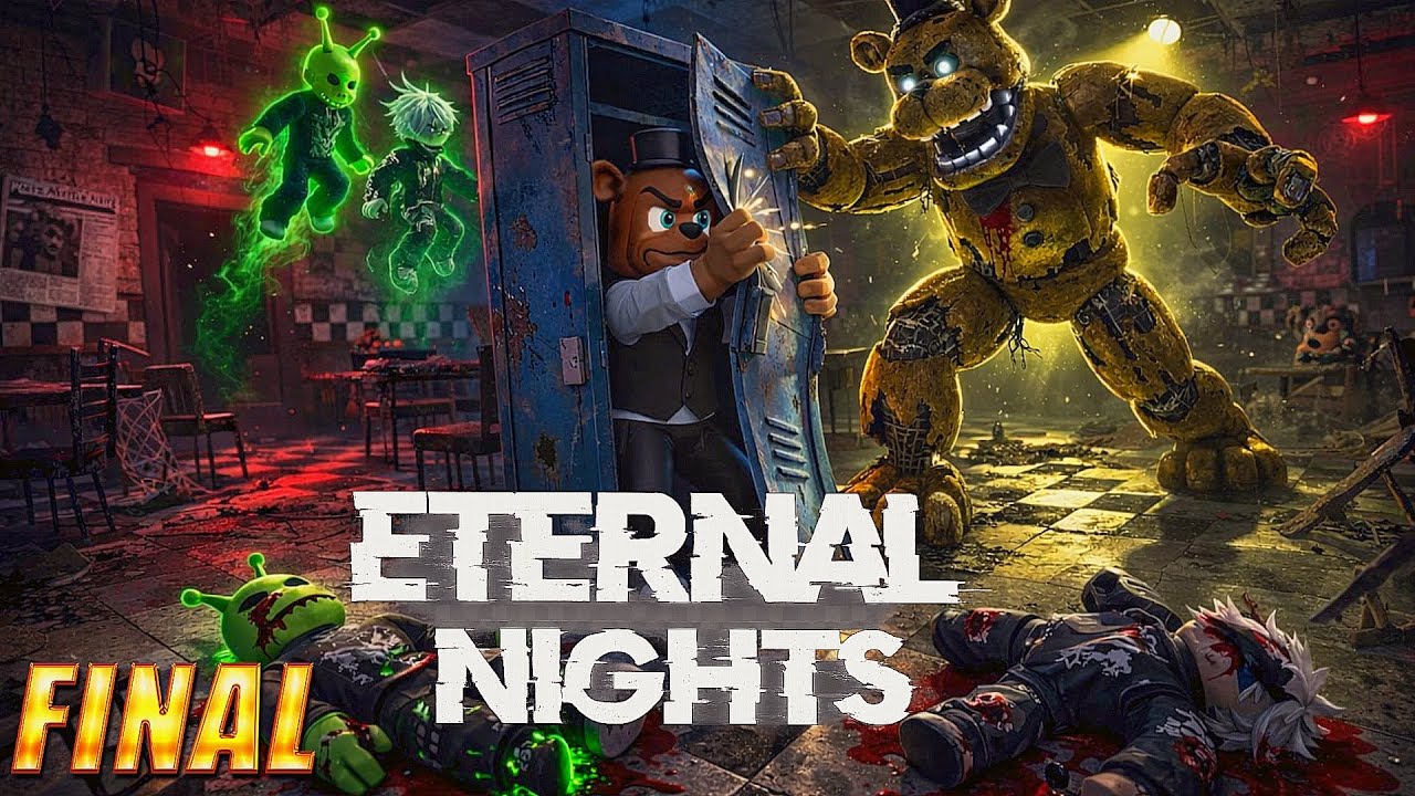 POR FIN LO TERMINAMOS!! | FNAF ETERNAL NIGTHS | FT Canutos 