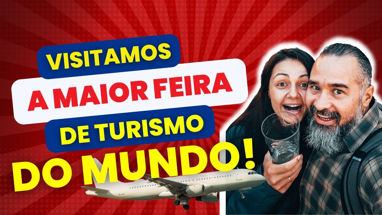 VISITAMOS A MAIOR FEIRA DE TURISMO DO MUNDO EM STUTTGART NA ALEMANHA!