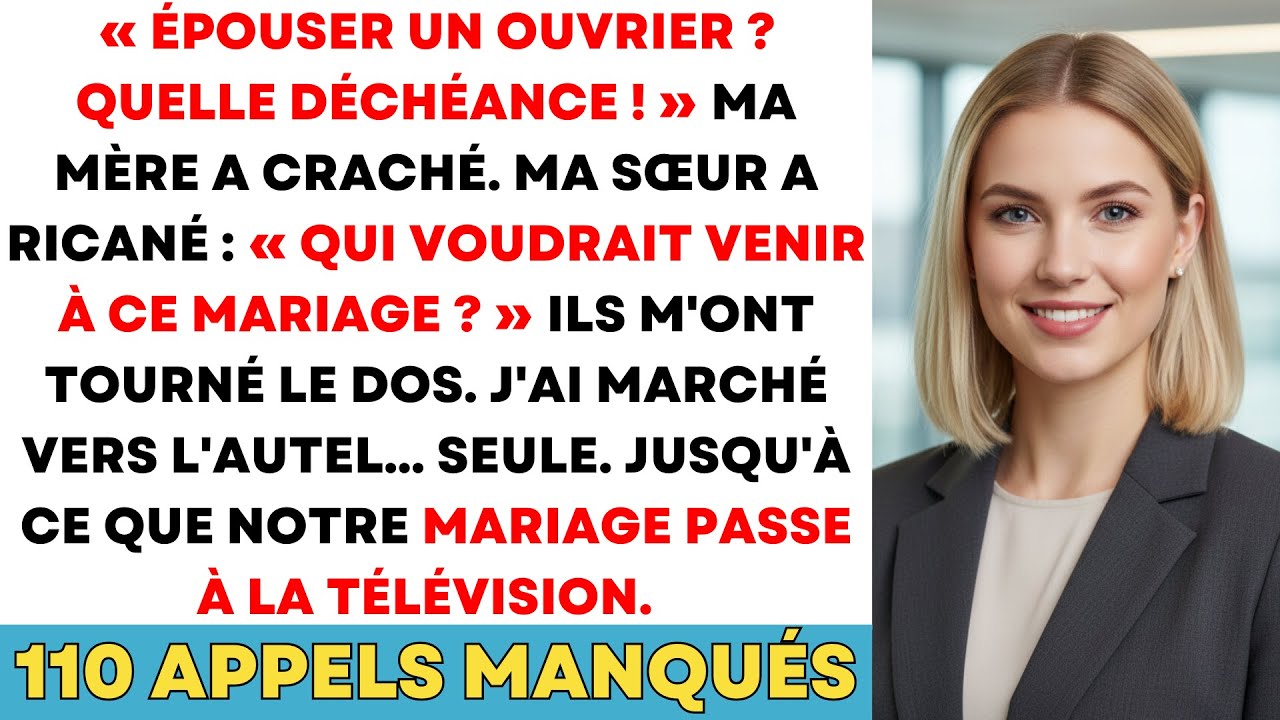 Mes Parents Ont Qualifié Mon Mariage De Honte — Jusqu'à Ce Qu'ils Voient Mon Mari Au Journal De 20h.
