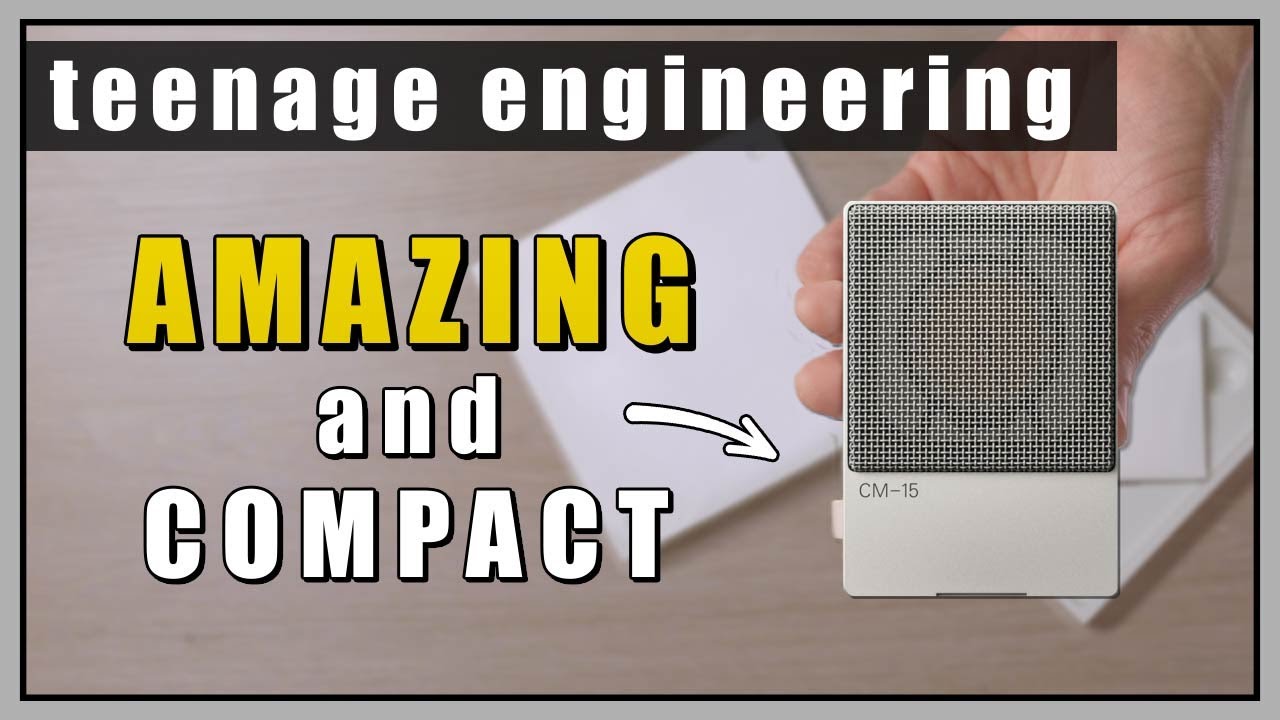 Обзор Teenage Engineering CM-15 — компактный и потрясающий!