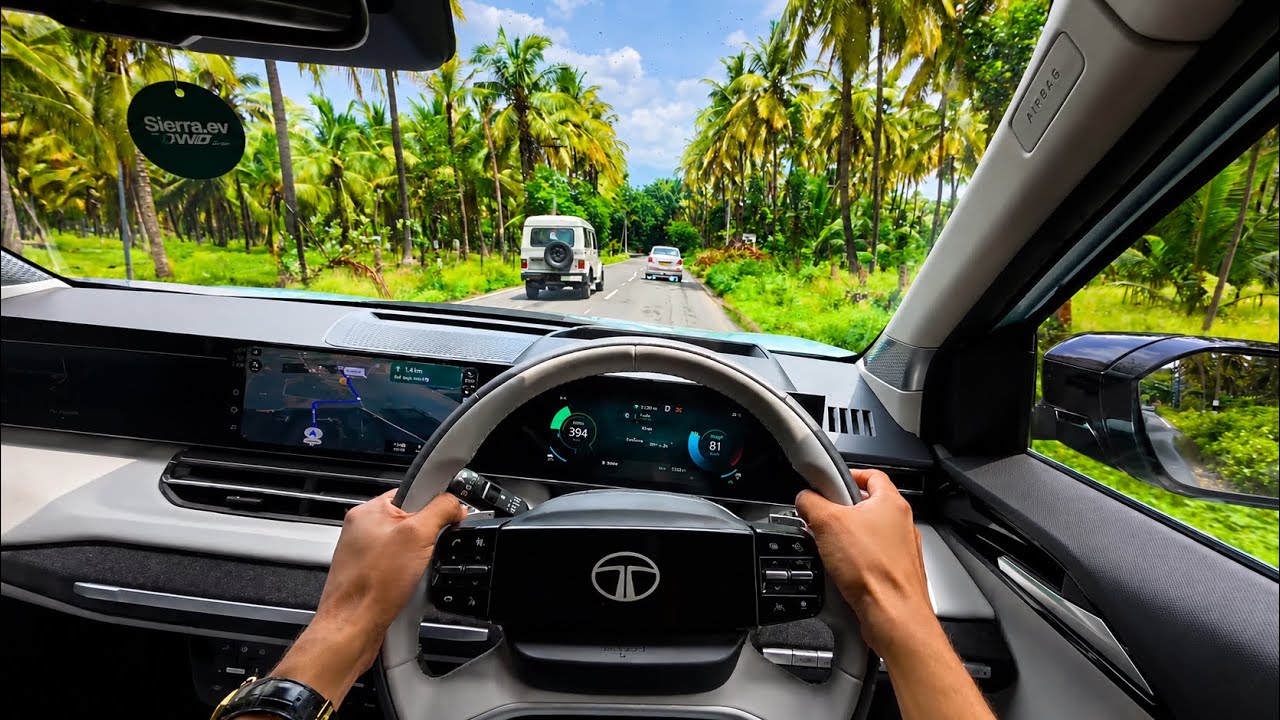 DRIVING 2026 Tata Sierra EV Empowered With 75 kWh Battery Pack | ASMR