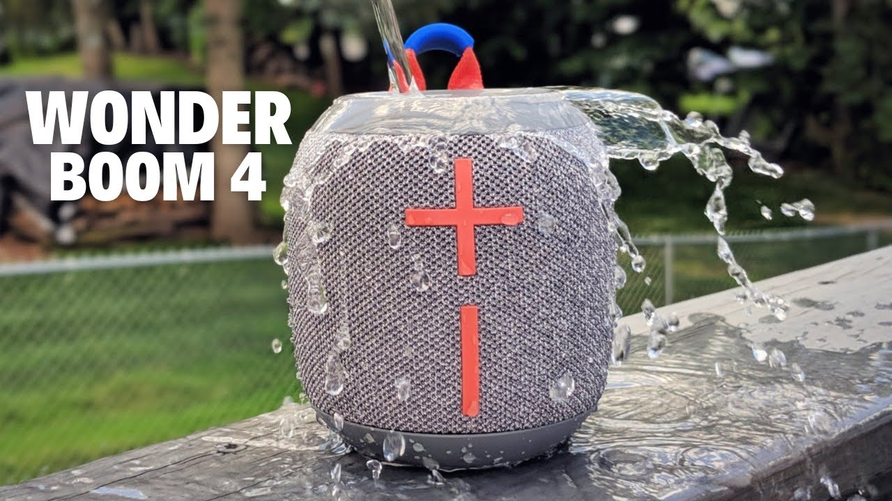 Ultimate Ears WONDERBOOM 4! Big Bass and Experience amazing 360-Degree sound