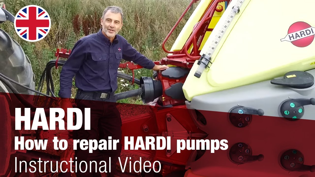 Instructional Video – How to repair HARDI pumps