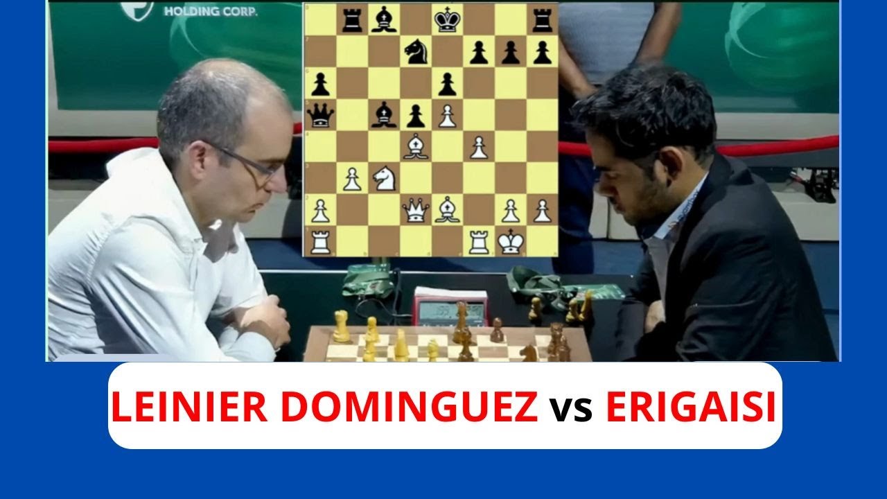 LEINIER DOMINGUEZ vs ERIGAISI - FIDE World BLITZ Chess Championship 2024