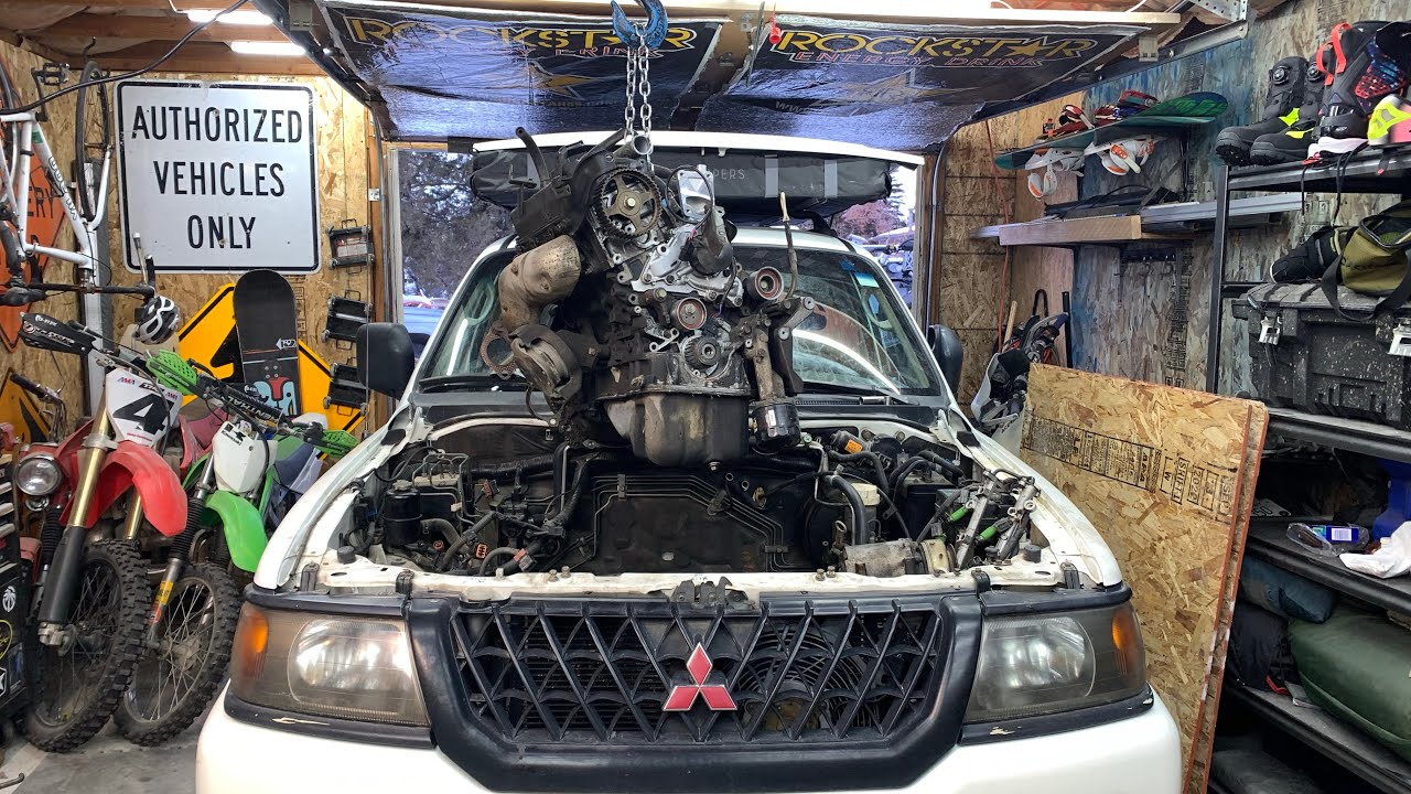 Building and installing a Montero Sport engine