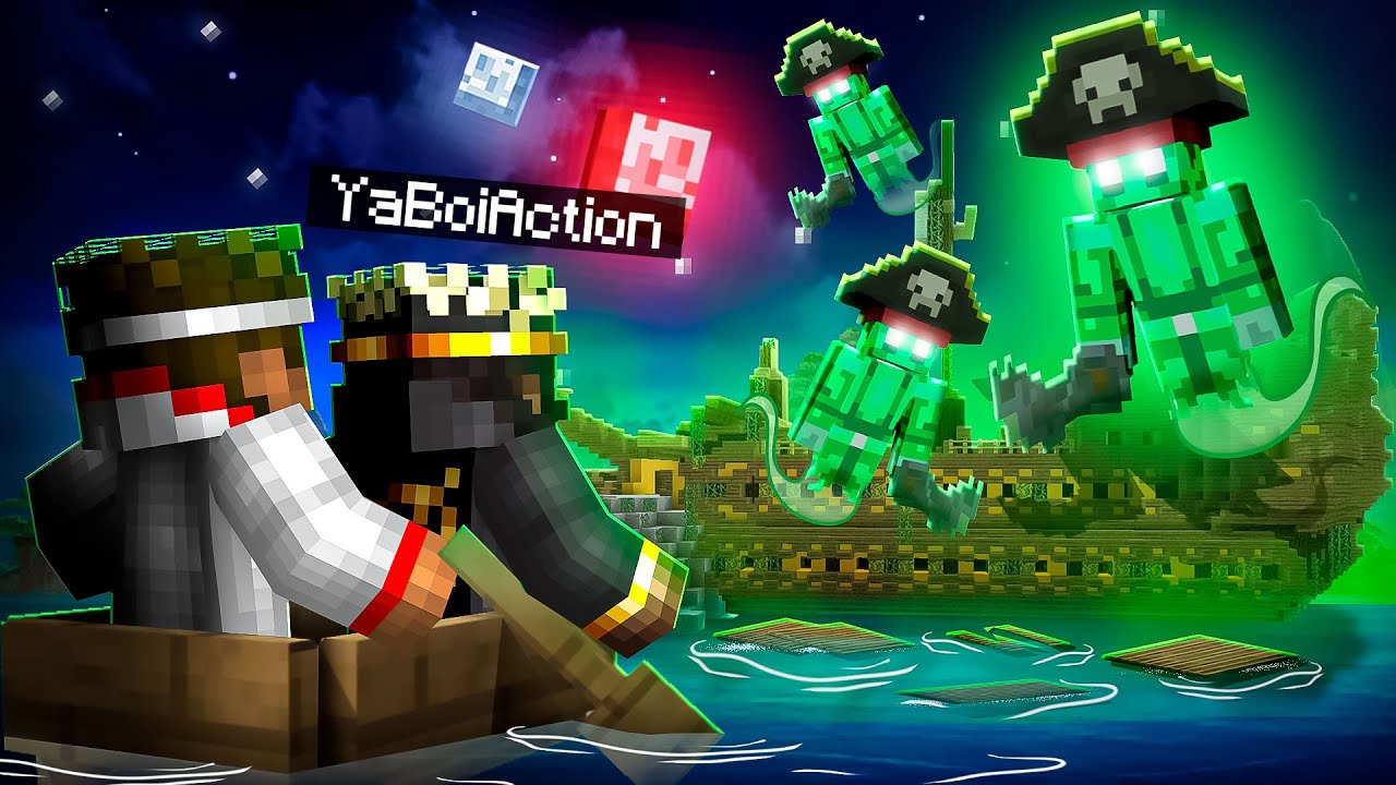 Do NOT Visit this HAUNTED SHIPWRECK in Minecraft… *SCARY*