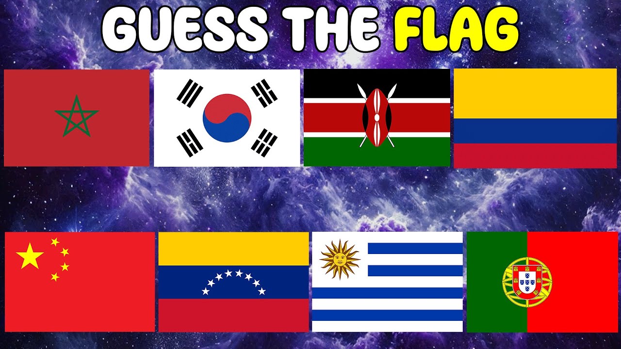 Guess the Flag Quiz | 60 Random Flags
