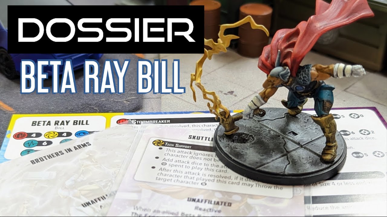Marvel Crisis Protocol Dossier Beta Ray Bill