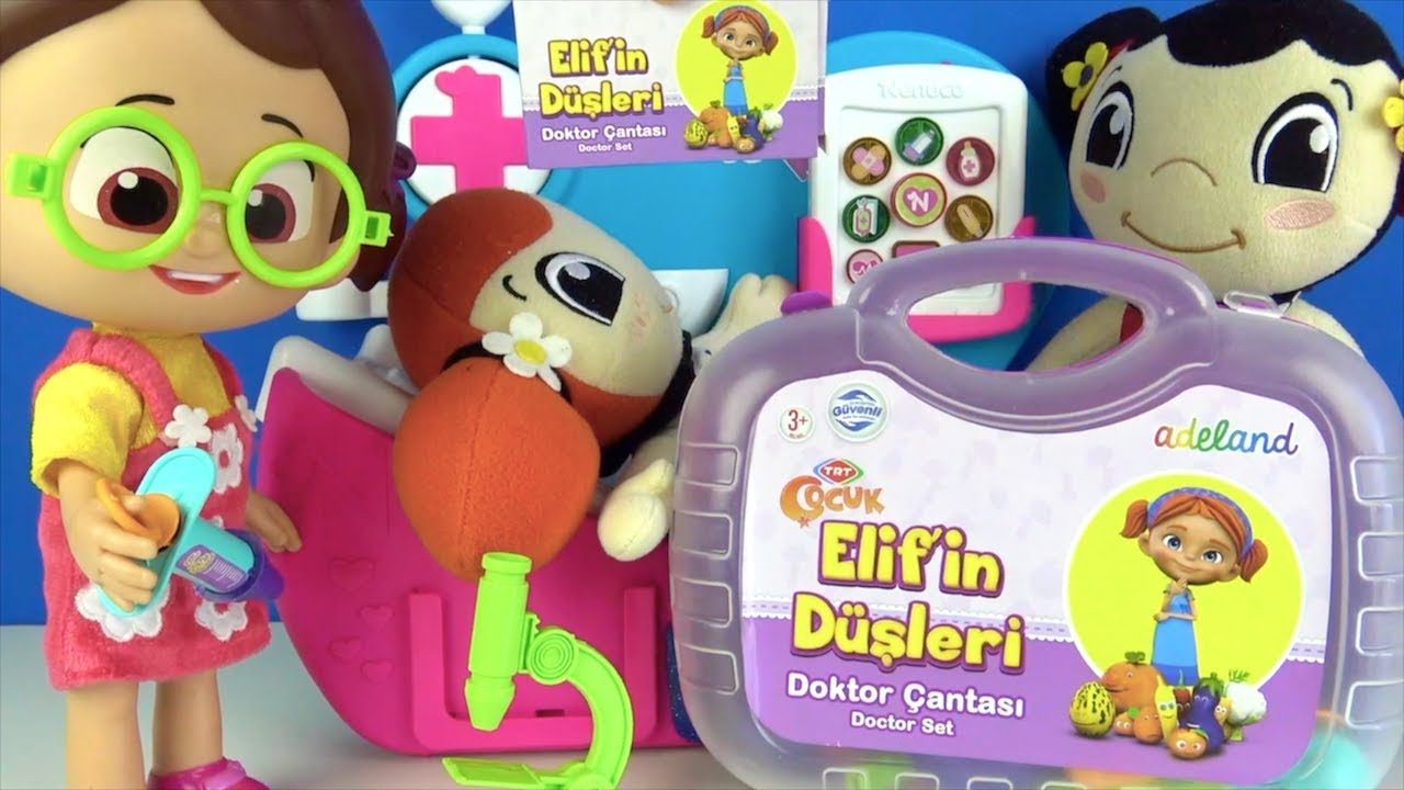 Niloya Bebek Elif’in Düşleri Doktor Çantası Canım Kardeşim Mine Hastalandı Niloya Doktorculuk Oyunu