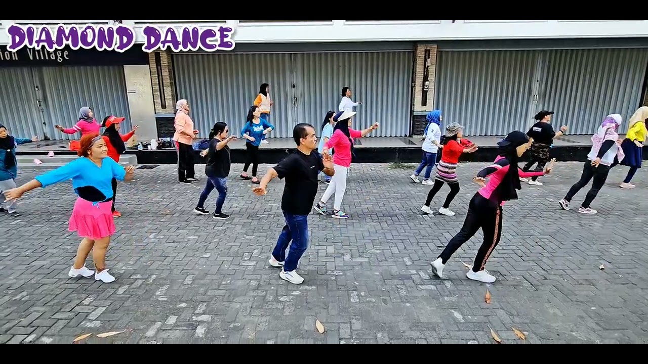 PICA PICA LINE DANCE CHOREO #SUROTO ( INA ) SEPTEMBER 2024 DEMO #DIAMOND_DANCE BY #RAKA