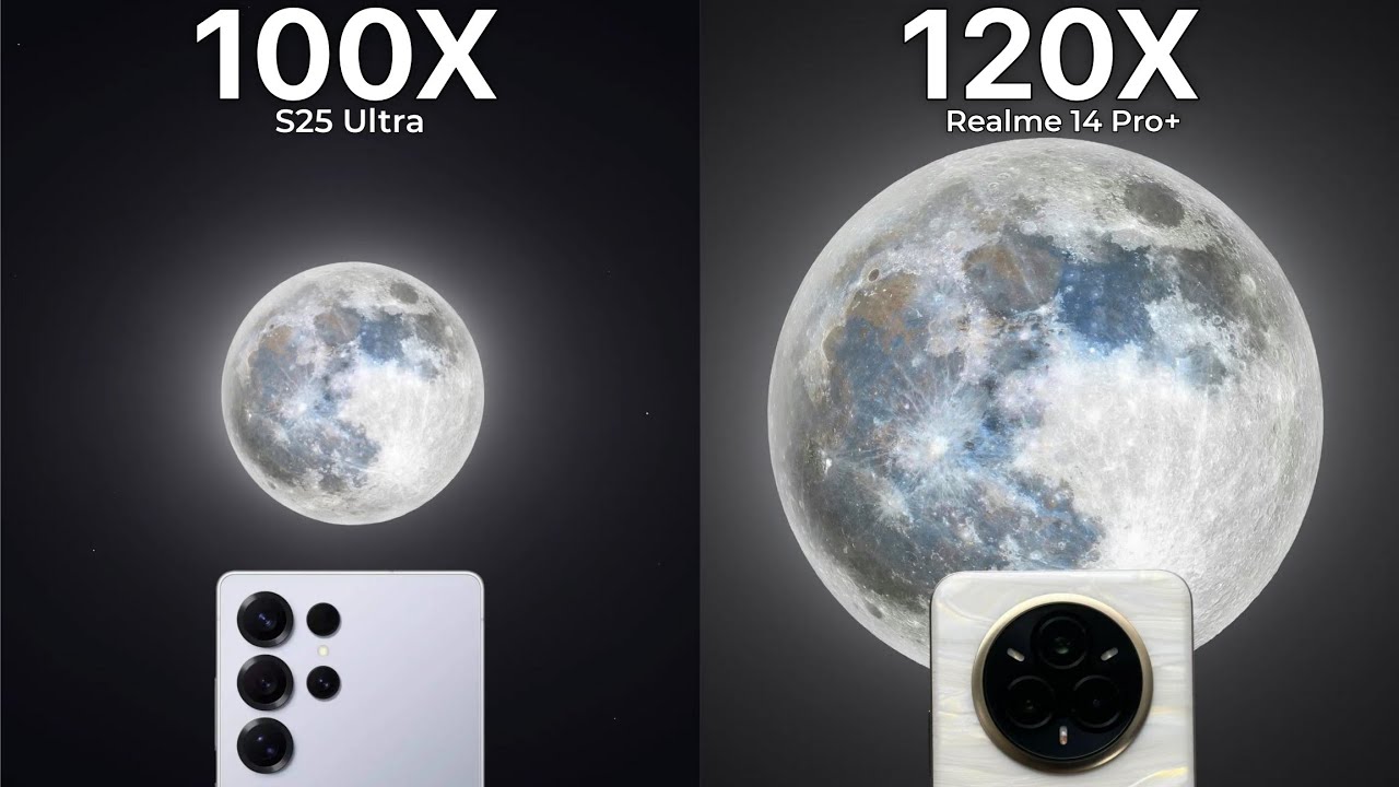 Samsung Galaxy S25 Ultra VS Realme 14 Pro Plus Live Zoom Test Comparison