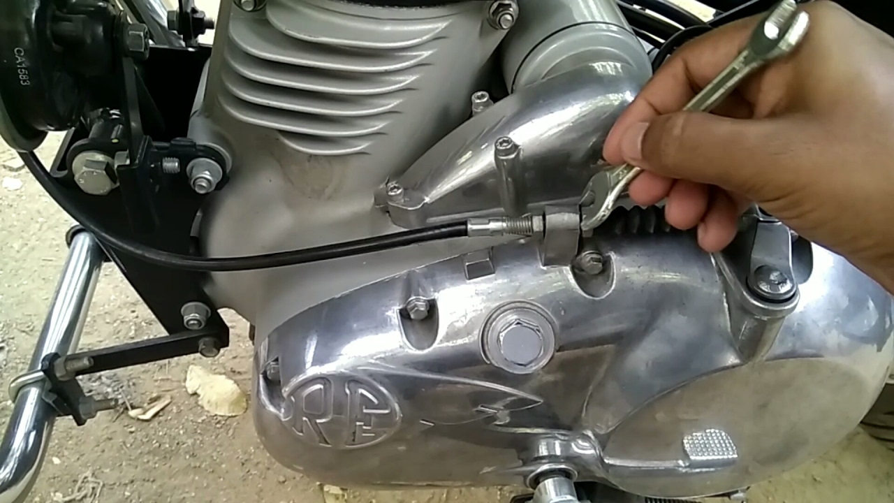 How to Adjust clutch in Royal Enfield| do it in your home