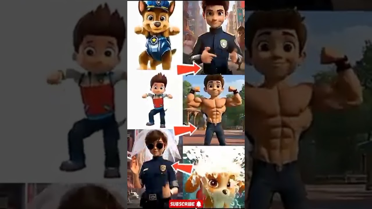 🐾PAW Patrol Rescue World: Marshall, Rubble, Chase, Zuma, Rocky and Skye & Ryder #aishorts #pawpatrol