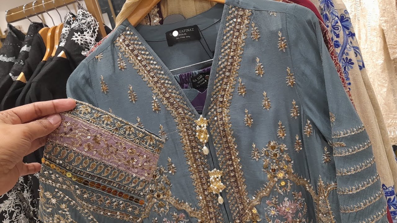 60% & 50% Off sana safinaz sale today |luxury pret |14 December 2023