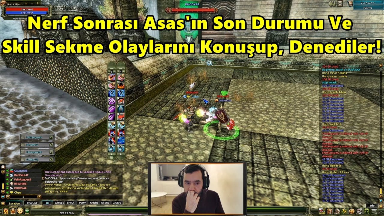 Domenico Chips'in Yayınına Gelip, Asas'ın Skill Sekme Olayını Denediler! | Knight Online