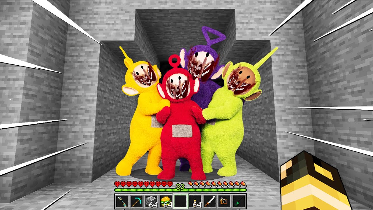 HO INCONTRATO I TELETUBBIES NEL MIO MONDO DI MINECRAFT!!