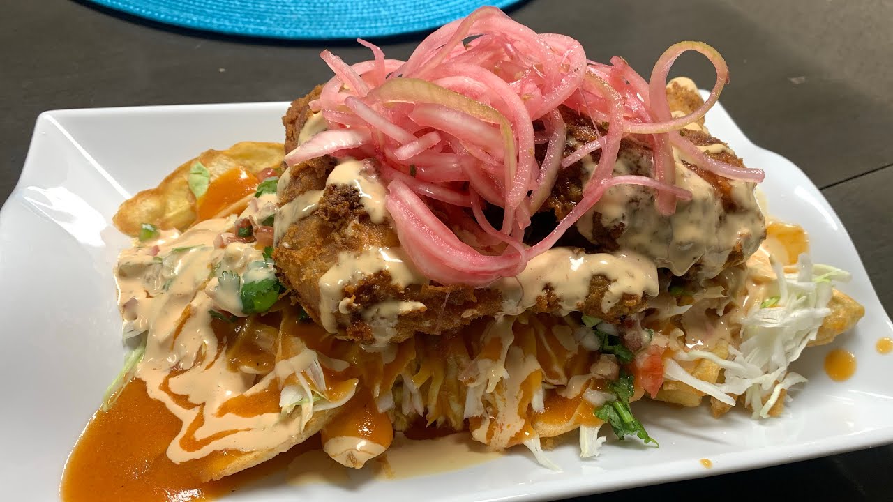 Pollo 🫣con tajadas Hondureño 🇭🇳🍗😋  | Antojitos Ktrachos y mas