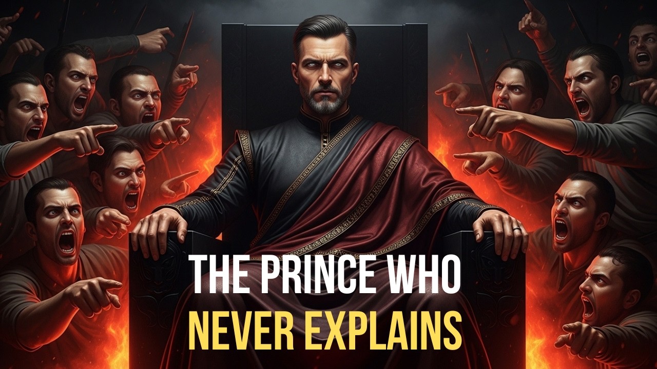 Never Justify — The Prince's Law That Leaves Enemies Broken Hook | A Renaissance duke was challenged