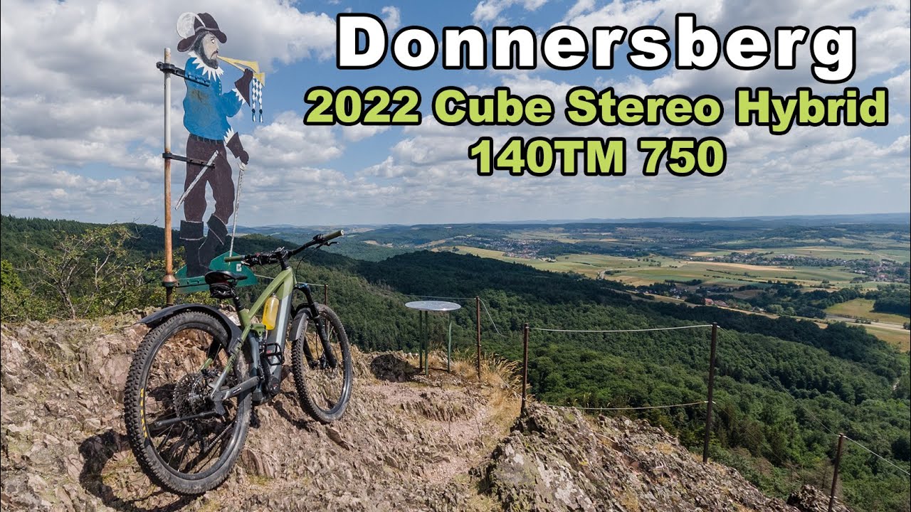 Prima Trails am Donnersberg | Cube Stereo Hybrid 140 TM 750 EMTB