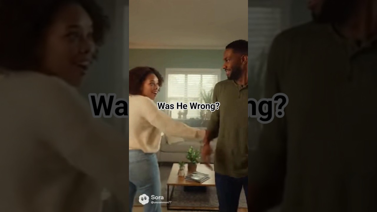 Was he wrong? #comedy #couple #funny #parents #partners #silly #opinion