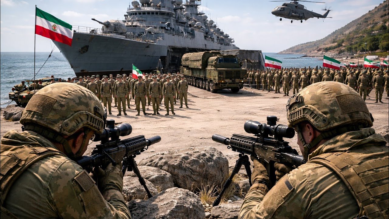 Iran Shocked! US Special Forces Raid IRGC Command Center, Massacre 5,000 Troops on Hormuz Coast