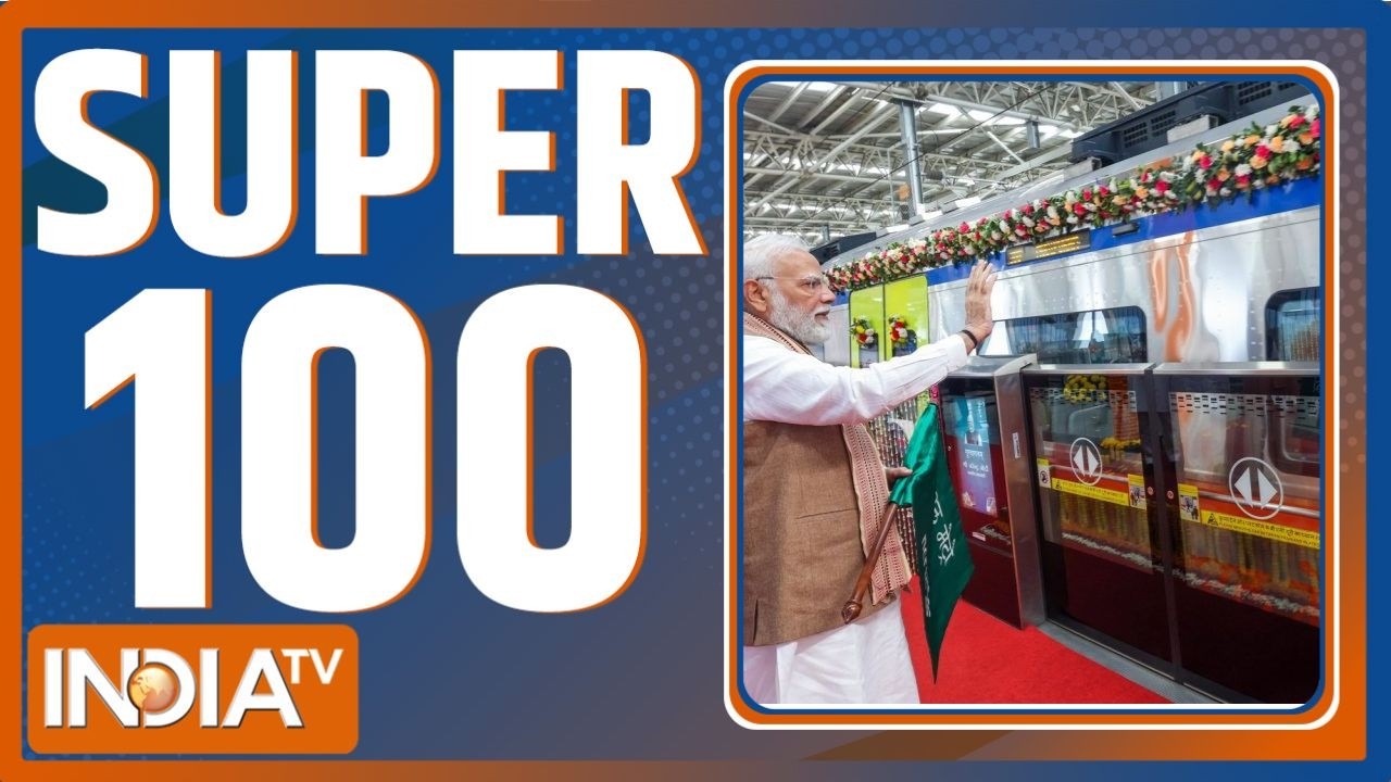 Super 100 News: PM Modi On AI | Kishtwar Encounter | Trump On Tariffs | | CM Yogi | India TV