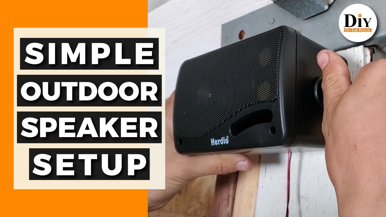 Простая установка уличных колонок — Bluetooth-колонки Herdio