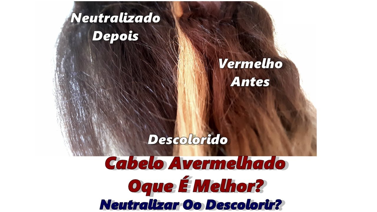Tirar O Vermelho Do Cabelo Com Corretor Verde Ou Descolorir?