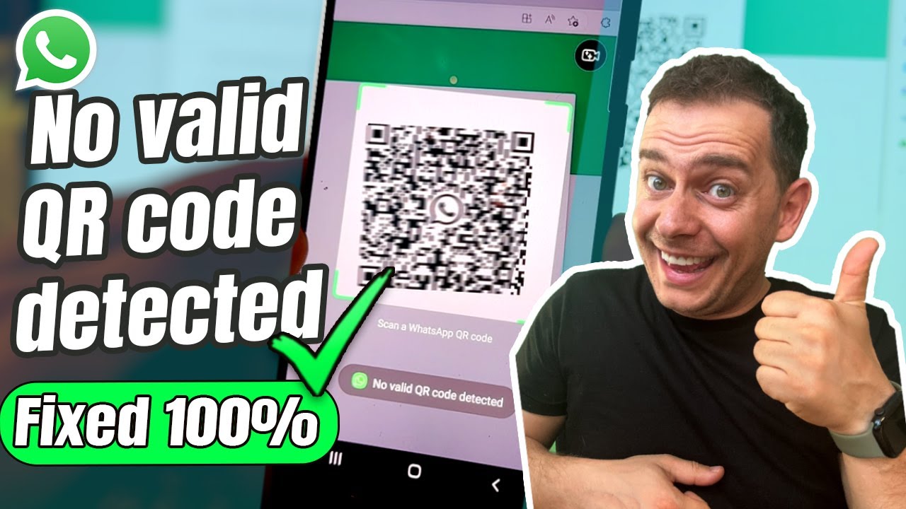 Fixed! No Valid QR Code Detected WhatsApp (Real Solution)