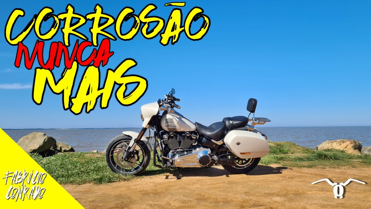 Moto na PRAIA : Como EVITAR corrosão e FERRUGEM