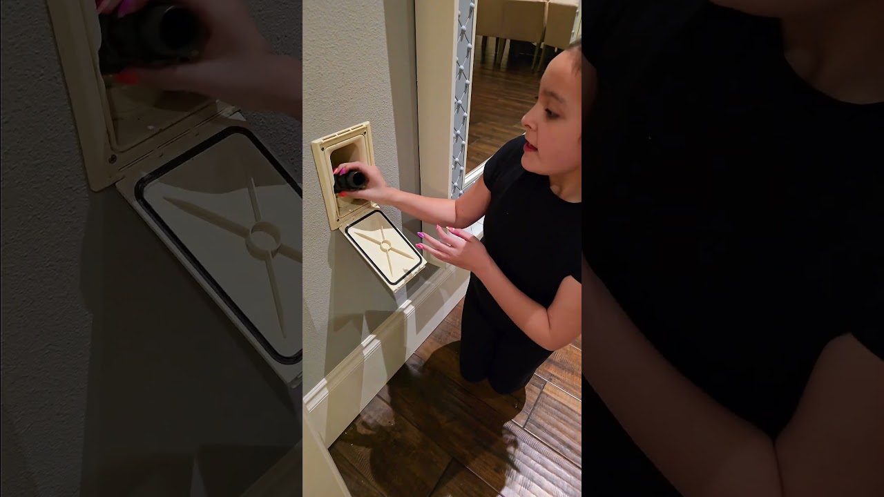 Baby stuck in a vent