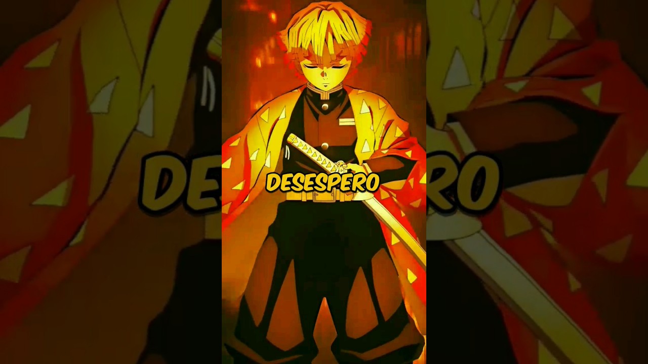 POR QUE ZENITSU FICOU S&Eacute;RIO AO CAIR NO CASTELO INFINITO? 😳⚡️#anime #kimetsu #demonslayer #zenitsu