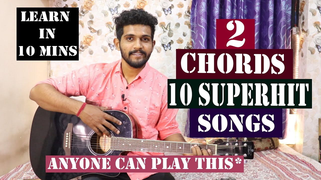 2 CHORDS 10 ARIJIT SINGH SONGS | Superhit songs | For Beginners | by Kaustubh Naik