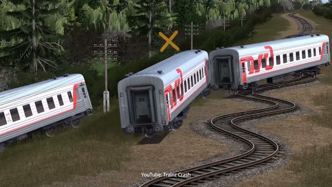 Kereta Api VS Rel Seperti Mie