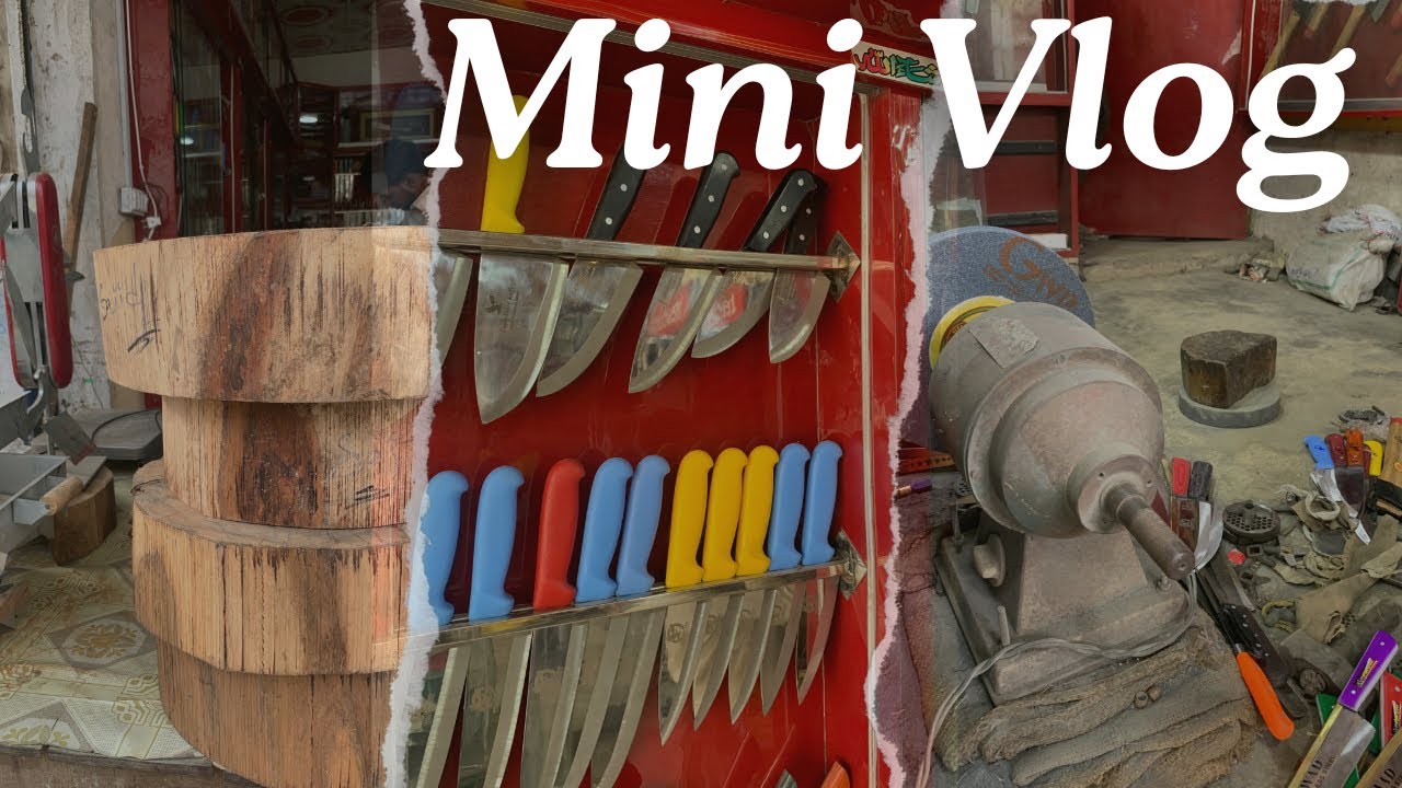 Mini Vlog knife 🔪 shop In Malir Karachi #foryou #youtube #travel #shops #uae #india #karachi #russia
