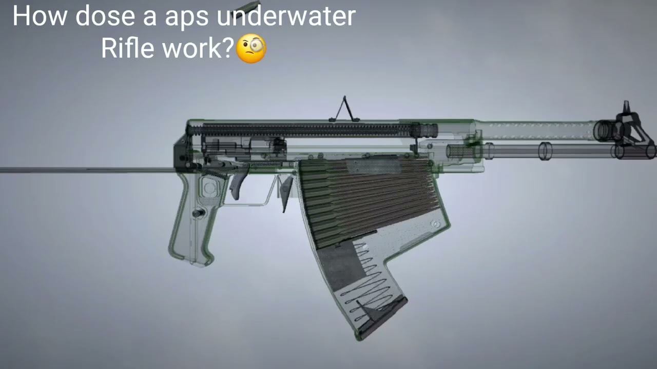 how dose a aps underwater rifle work?🧐 