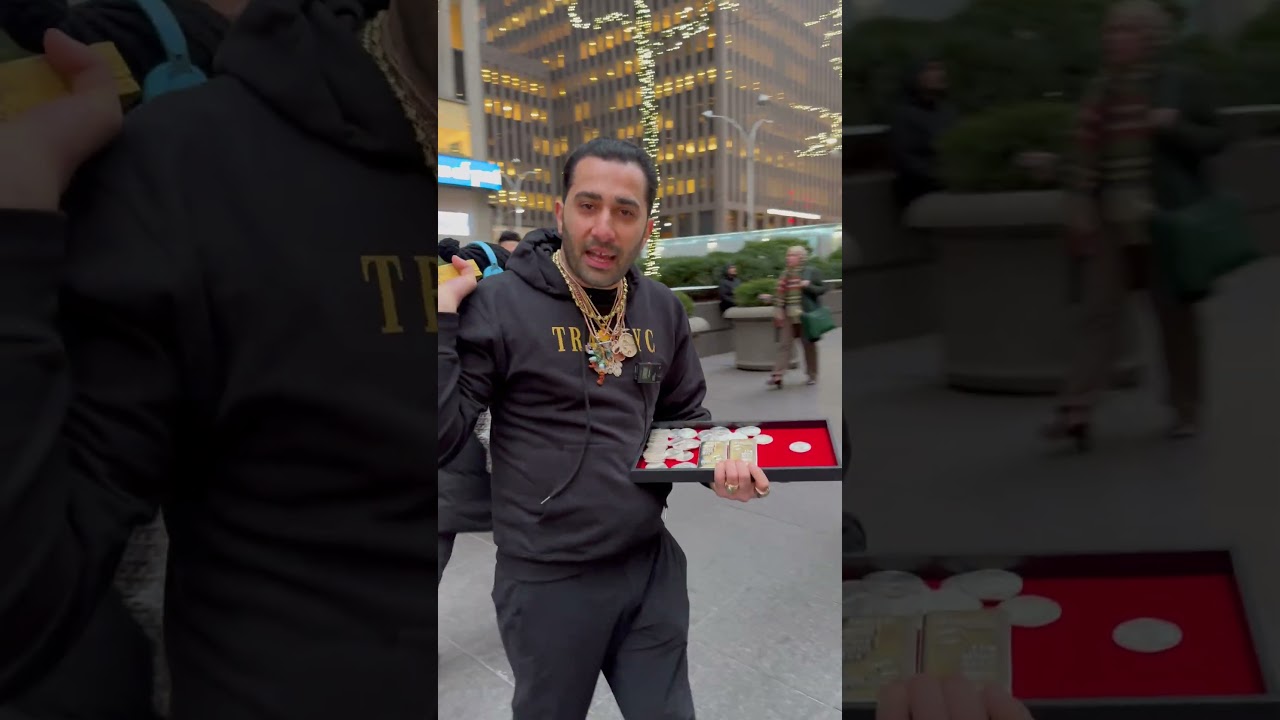 He Almost Missed a Free Kilo #traxnyc #giveaway #shorts