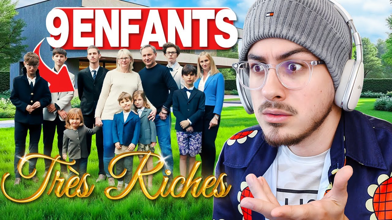 une famille nombreuse mais GIGA RICH€