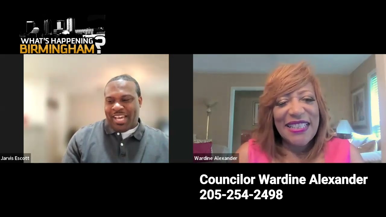 Councilor Wardine Alexander June 2023 District 7 Interview #Birmingham