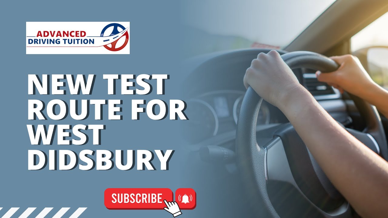 New Test Route for West Didsbury | Test Route Roundabout | Advanced Driving Tuition