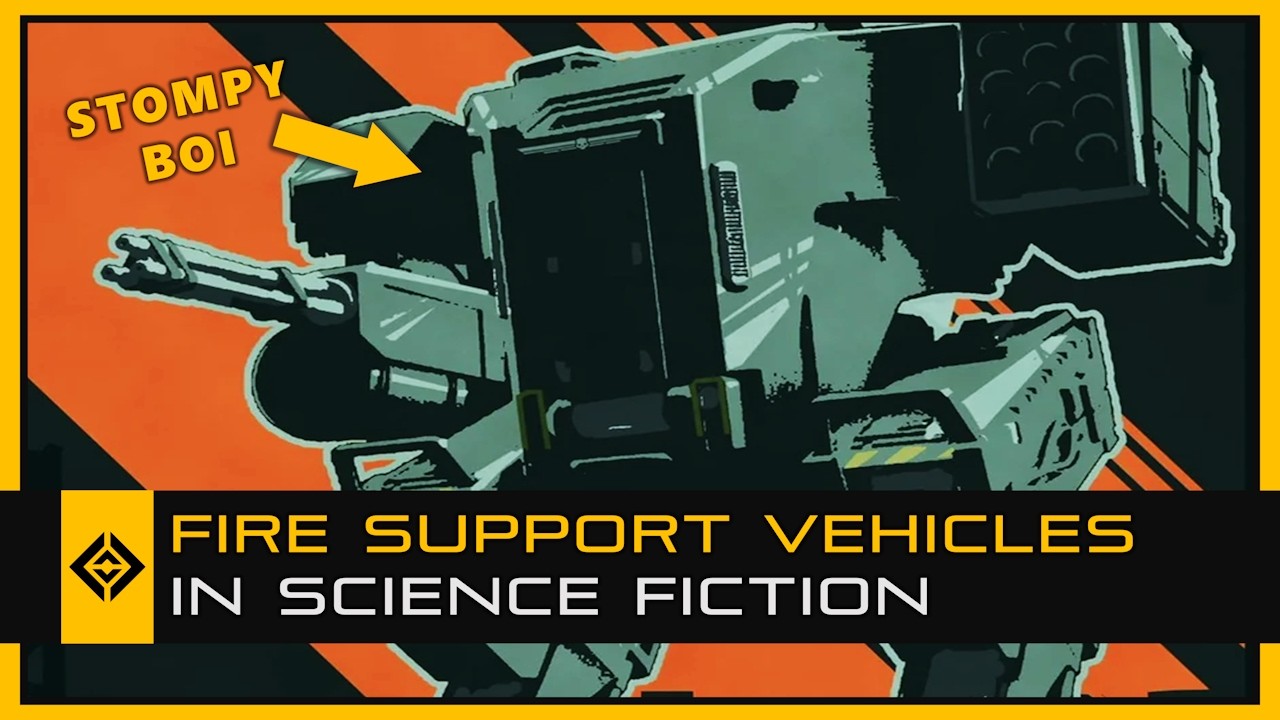 Техника поддержки пехоты в научной фантастике