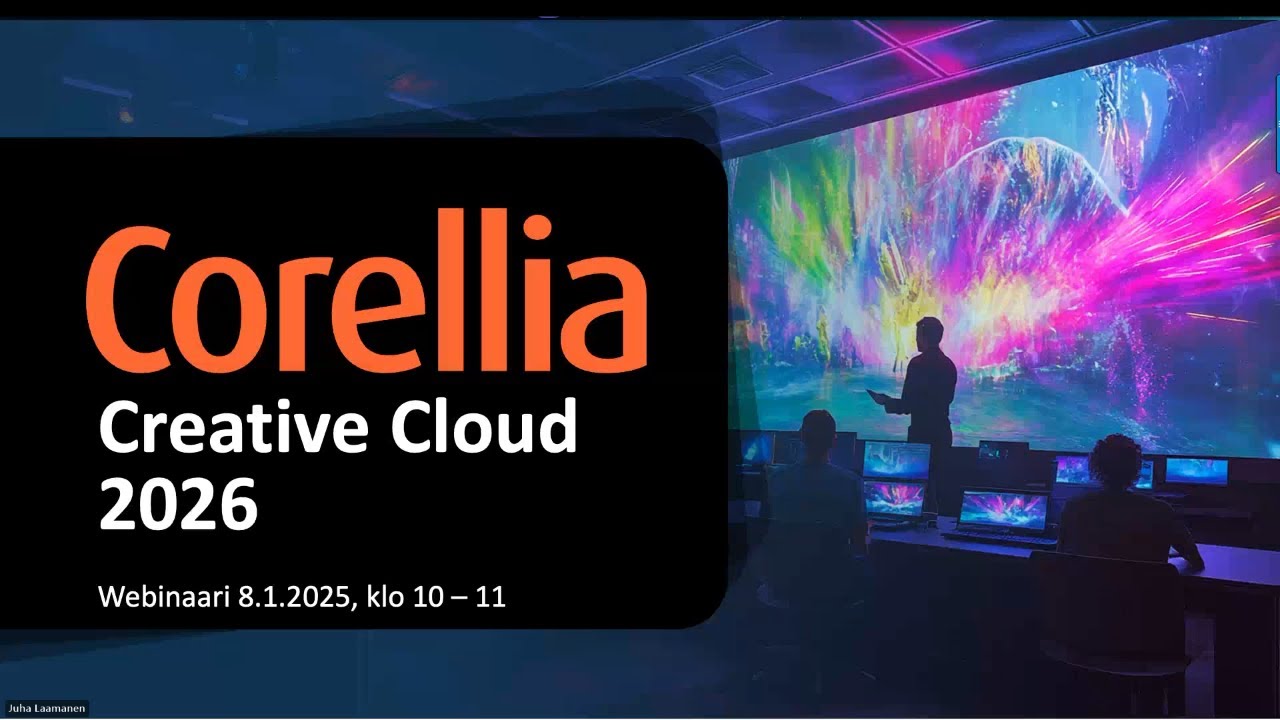 Corellia Adobe CC 2026 uudet ominaisuudet