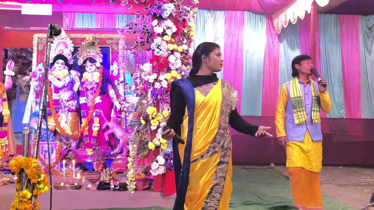 ভাওয়াইয়া গানের সুরে অসাধারণ কীর্তন করলেন। দুই বোন সম্প্রদায় ইচ্ছাগঞ্জ