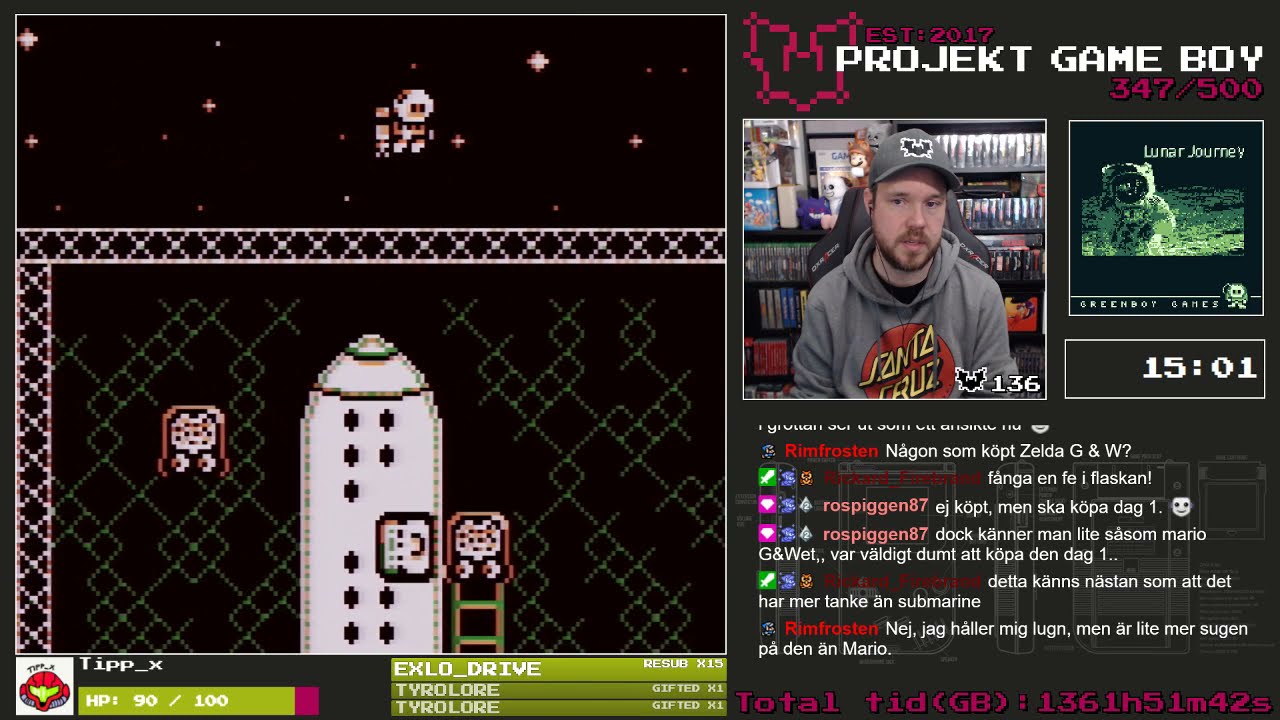 #348 - Lunar Journey (GreenBoy Games) - Projekt Game Boy